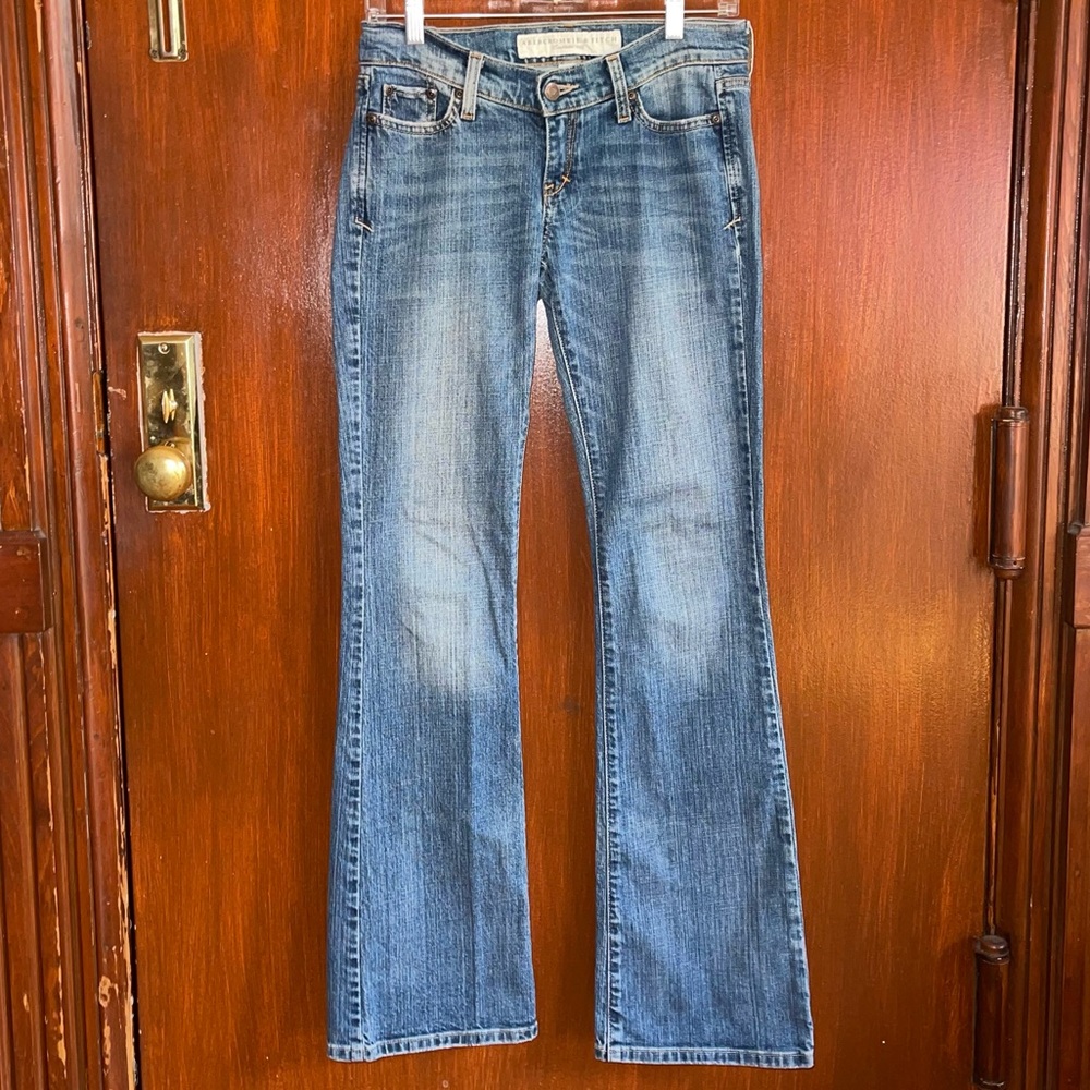 Vintage Abercrombie & Fitch Classic Blue bootcut flare Women's Jeans low rise 0
